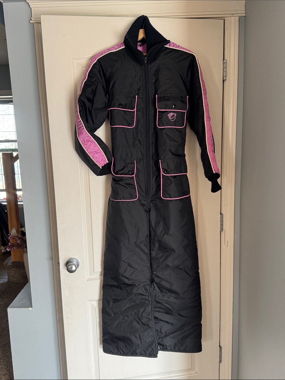 Vintage Arctic Cat Articwear One Piece Snowsuit Retro Size Small Made in Canada